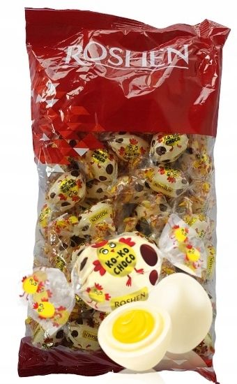 Cukierki Roshen Ko-Ko Choco White KOKO 1kg zdjęcie 2