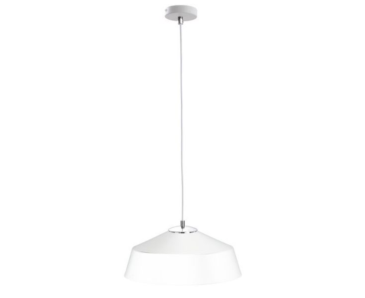 Lampa wisząca 1xE27 TONTY WHITE SILVER zdjęcie 1