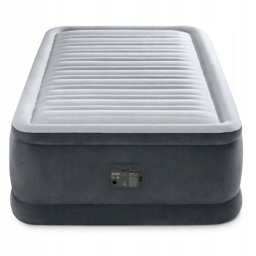 Materac jednoosobowy Intex 191 x 99 x 46 cm szary 64412 FIBER-TECH na Arena.pl