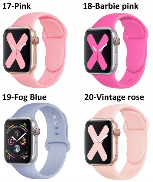 PASEK DO APPLE WATCH 2 3 4 5 6 7 8 9 SE ULTRA 2 38/40/41/42/44/45/49m Sport zdjęcie 15