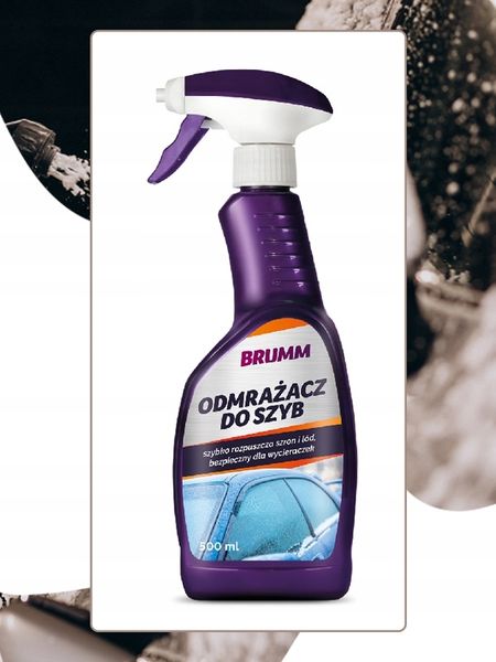 ODMRAŻACZ DO SZYB SAMOCHODOWYCH MOCNY BRUMM ATOMIZER 500 ml zdjęcie 5