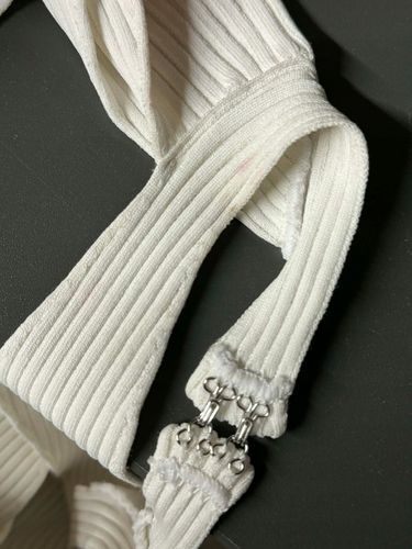 Sukienka DAVID KOMA biały XS na Arena.pl