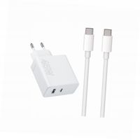 Szybka ładowarka 45W z długim kablem 2m 2 wejścia do Xiaomi Poco M6 Pro 5G