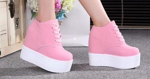Buty Damskie - WIOSENNE -  PLATFORMA na Arena.pl