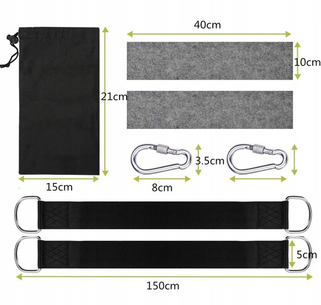 Mocowanie Huśtawki, Zestaw do Mocowania Hamaka zdjęcie 8