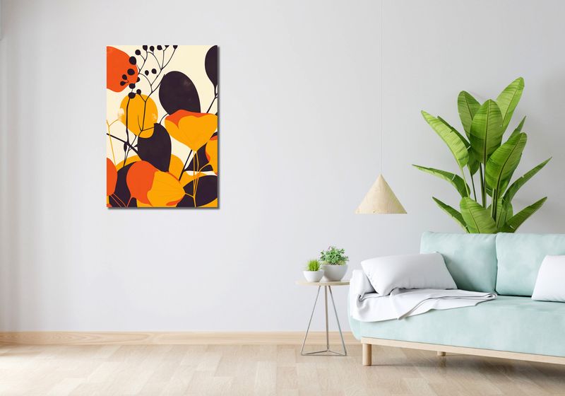 Obraz 60x90cm Ogrodowa Paleta zdjęcie 2