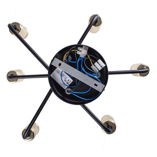 Lampa sufitowa DYLAN 6xE27 na Arena.pl