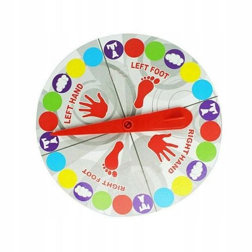 TWISTER RODZINNA GRA ZRĘCZNOŚCIOWA MATA TARCZA ID ERLI: 46 na Arena.pl