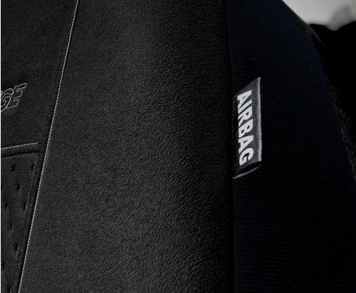 Pokrowce z alcantary na fotele PRESTIGE Czarne do LANCIA LYBRA na Arena.pl