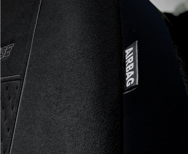 Pokrowce z alcantary na fotele PRESTIGE Czarne do LANCIA LYBRA zdjęcie 3