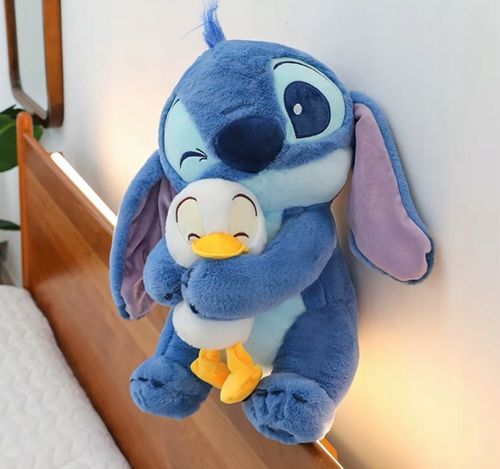 STICH I LILO PLUSZOWA ZABAWKA STITCH Z KACZKĄ 30CM na Arena.pl
