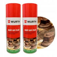 WURTH Odrdzewiacz ROST-OFF PLUS 400ml SMAR OMC2 Efekt Smarowania Zestaw2szt