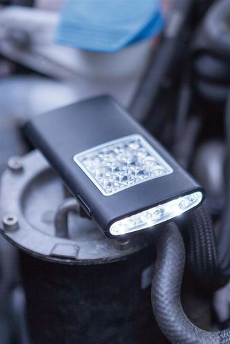 Latarka LED, BRIGHT HELPER, czarny na Arena.pl