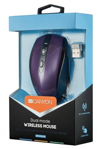 Mysz Canyon CNS-CMSW08V (CNS-CMSW08V) Purpurowa na Arena.pl