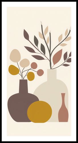 Plakat 50x100cm Stonowane Naturmorta na Arena.pl