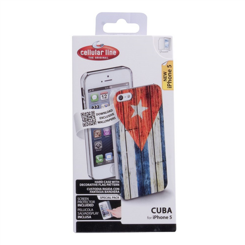 CELLULAR LINE Flag Etui iPhone SE/5S/5 Kuba na Arena.pl