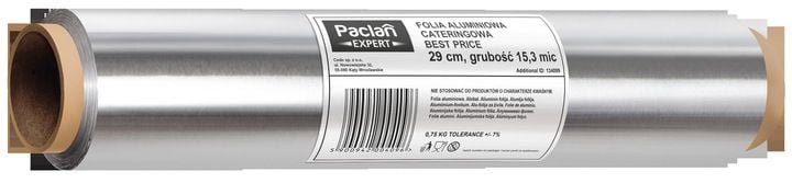Paclan Folia Aluminiowa Catering 29cm/60m zdjęcie 4