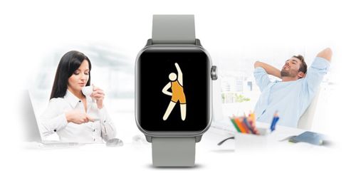 Zegarek Smartwatch Rubicon Rnce56 Silver na Arena.pl