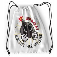 Plecak Sportowy Szkolny Vice Dyrektora Worek Torba Z Nadrukiem Ze Zdjęciem