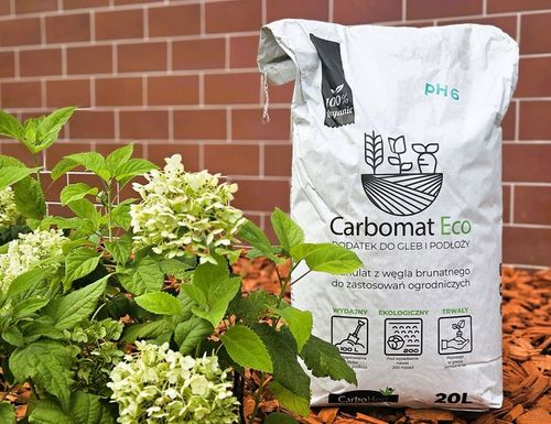 Węgiel brunatny do gleby CARBOMAT ECO 20 L (pH 6,0 - 6,5) na Arena.pl