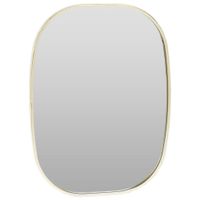 Lustro ścienne złote 28x40 cm