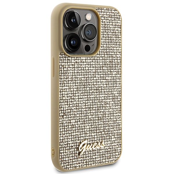 Etui Guess do iPhone 15 Pro, Złoty zdjęcie 4