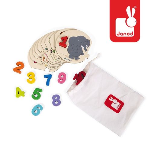 Janod - Puzzle Uczę się liczyć na Arena.pl