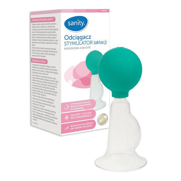 SANITY Odciągacz, stymulator laktacji zdjęcie 1
