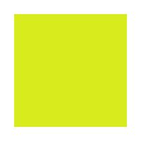 Arkusz folii samoprzylepnej zmieniającej kolor z żółtego na zielony