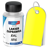 lakier zaprawkowy zaprawka samochodowy ral 1016 żółty siarkowy połysk 50 ml