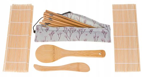 MATA DO SUSHI + AKCESORIA DREWNIANE na Arena.pl