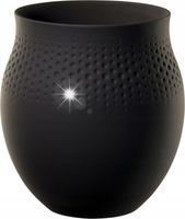 Villeroy&Boch Wazon Collier 17,5x16,5cm Noir