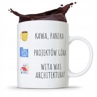 Kubek Architekta Projektanta Wita Was Architektura Z Nadrukiem Ze Zdjęciem