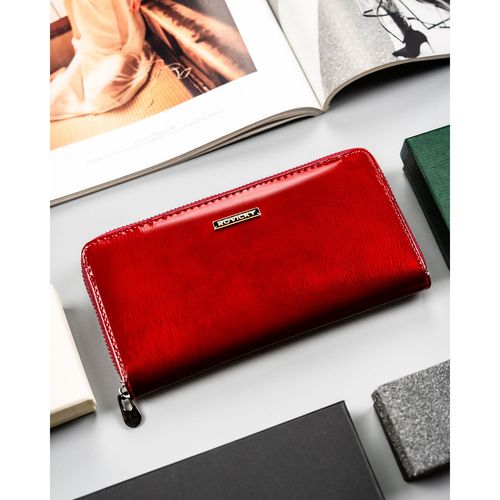 portfel damski w typie piórnika ze skóry naturalnej i ekologicznej na Arena.pl