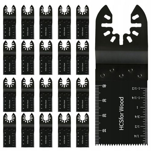 Zestaw 20 brzeszczotów wgłębnych do piły oscylacyjnej i narzędzia na Arena.pl