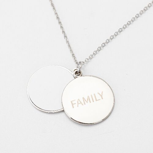 Okrągły medalion do sublimacji - Family zdjęcie 5