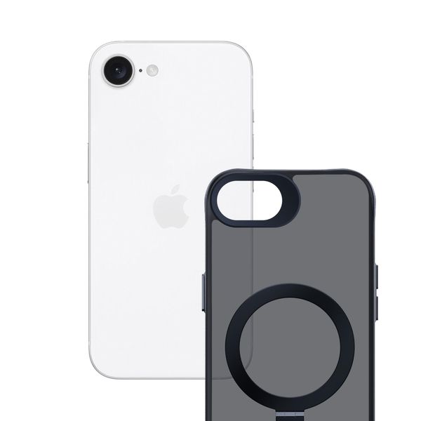 Apple iPhone 16E - 3mk Smoke Case Mag&Stand zdjęcie 13