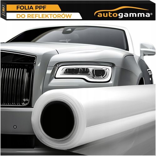 Folia PPF Do Reflektorów Lamp Samochodowych 30x100cm Premium Clear na Arena.pl