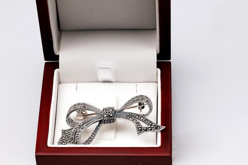 broszka srebro KOKARDKA na Arena.pl