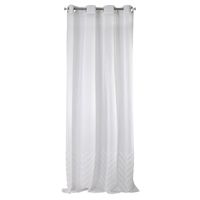 Zasłona gotowa na przelotkach DIANE 140x250 biała