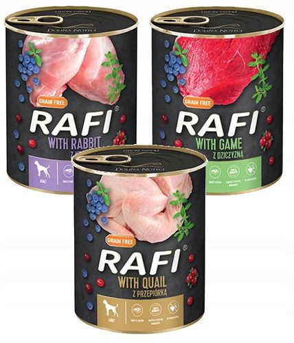 DOLINA NOTECI Rafi dla psa mix smaków 30x800g na Arena.pl