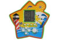 DLA DZIECI GRA ELEKTRONICZNA KIESZONKOWA  ZIELONY1SZT