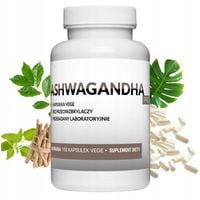 Ashwagandha Największa Mega Kapsułka 10mg Witanolidów 100 Vegekapsułek