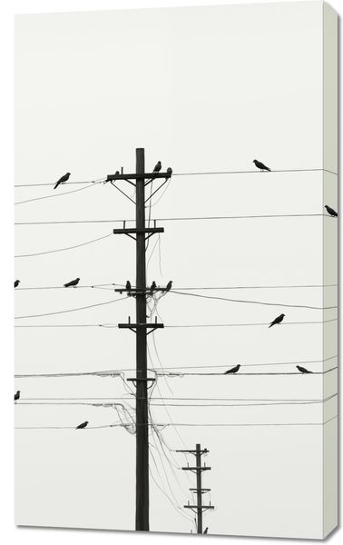 Obraz 60x100cm Symfonia na Drutach zdjęcie 1