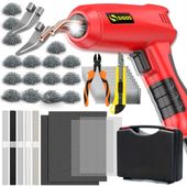 ZGRZEWARKA SPAWARKA DO PLASTIKU 200W + 1200 ZSZYWEK ŻELAZKO + WALIZKA