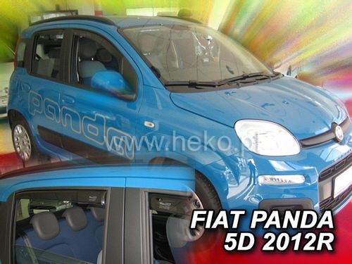 Owiewki Fiat PANDA II 5d. 2003-2012r. Z TYŁAMI na Arena.pl