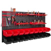 Tablica warsztatowa narzędziowa 156 x 78 cm ścianka garaż