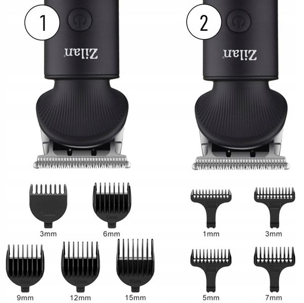 TRYMER GOLARKA STRZYŻENIE GOLENIE BRODY WŁOSÓW BEZPRZEWODOWA XXL USB 16W1 zdjęcie 13