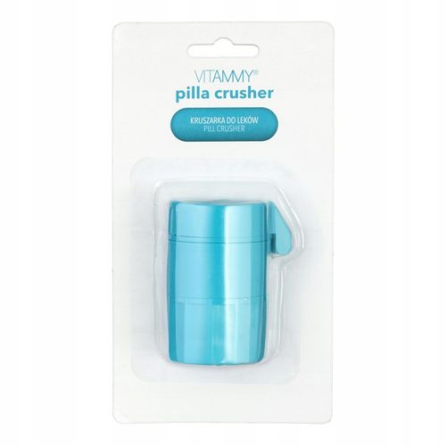 GILOTYNA DO LEKÓW KRUSZARKA DO TABLETEK VITAMMY PILLA CRUSHER 2W1 TRWAŁA na Arena.pl