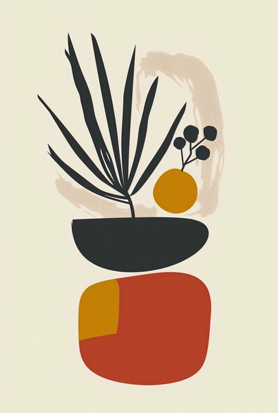Plakat 68x101cm Botaniczny Wgląd zdjęcie 1